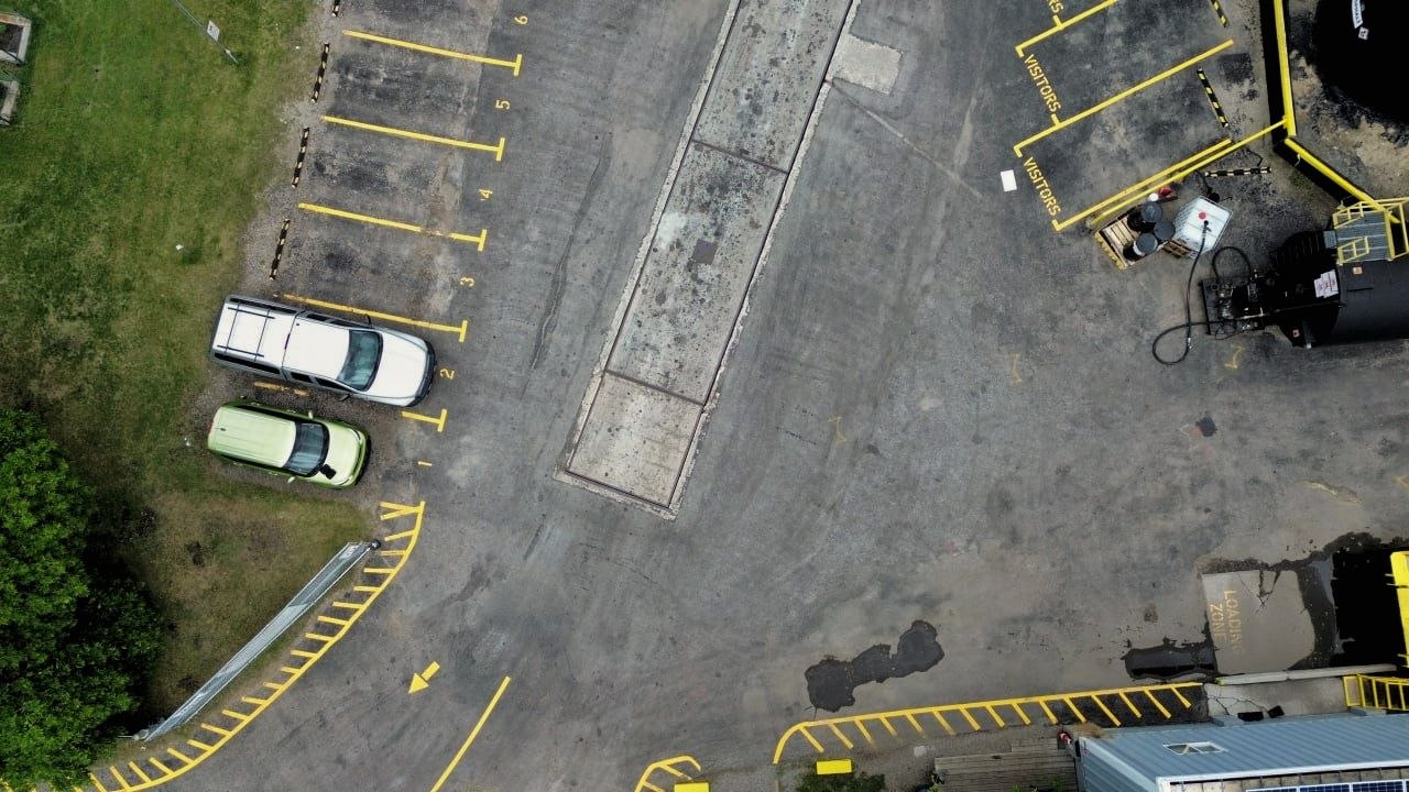 Line striping for Mcasphalt 2